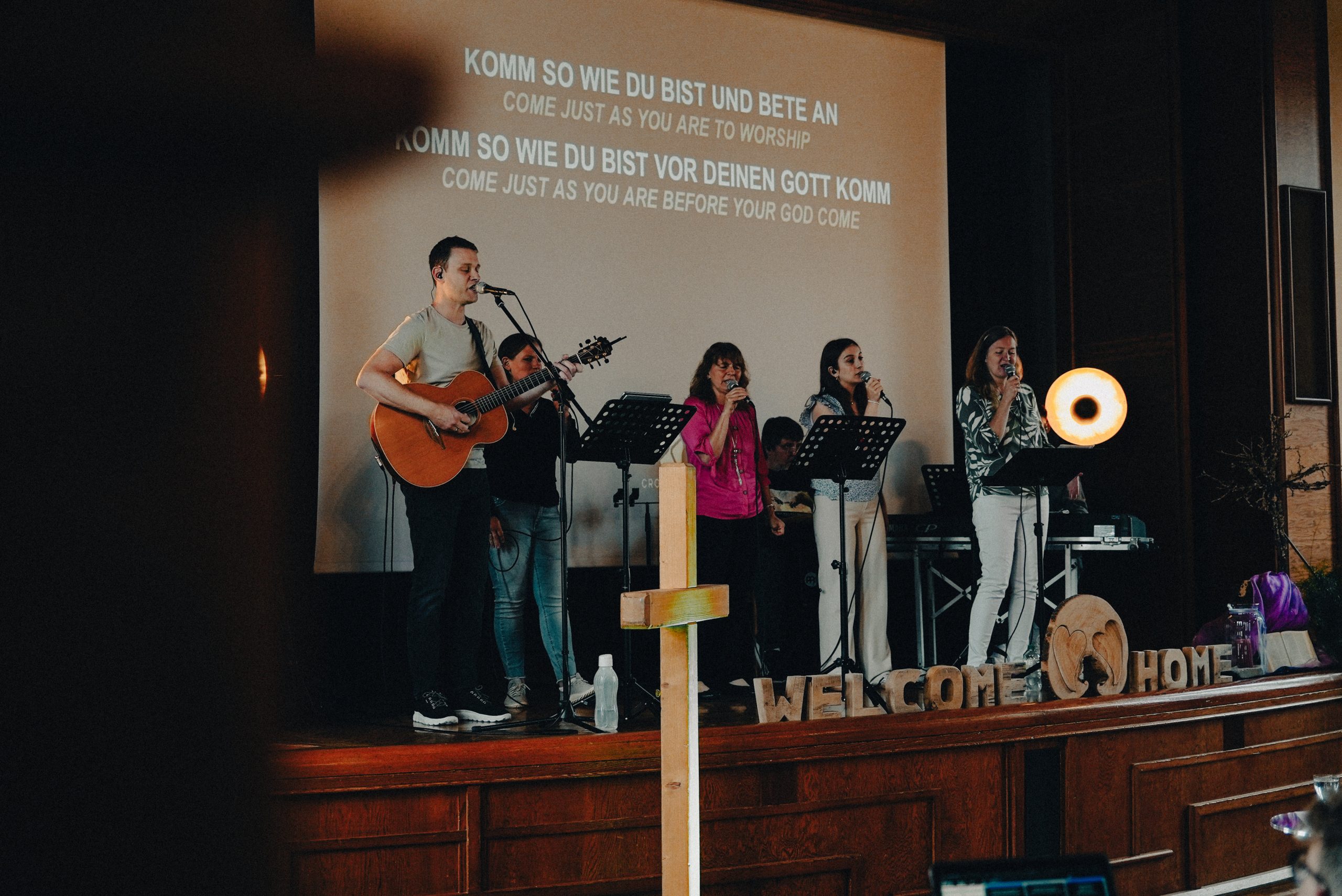 Lobpreis in der Crossroads Church