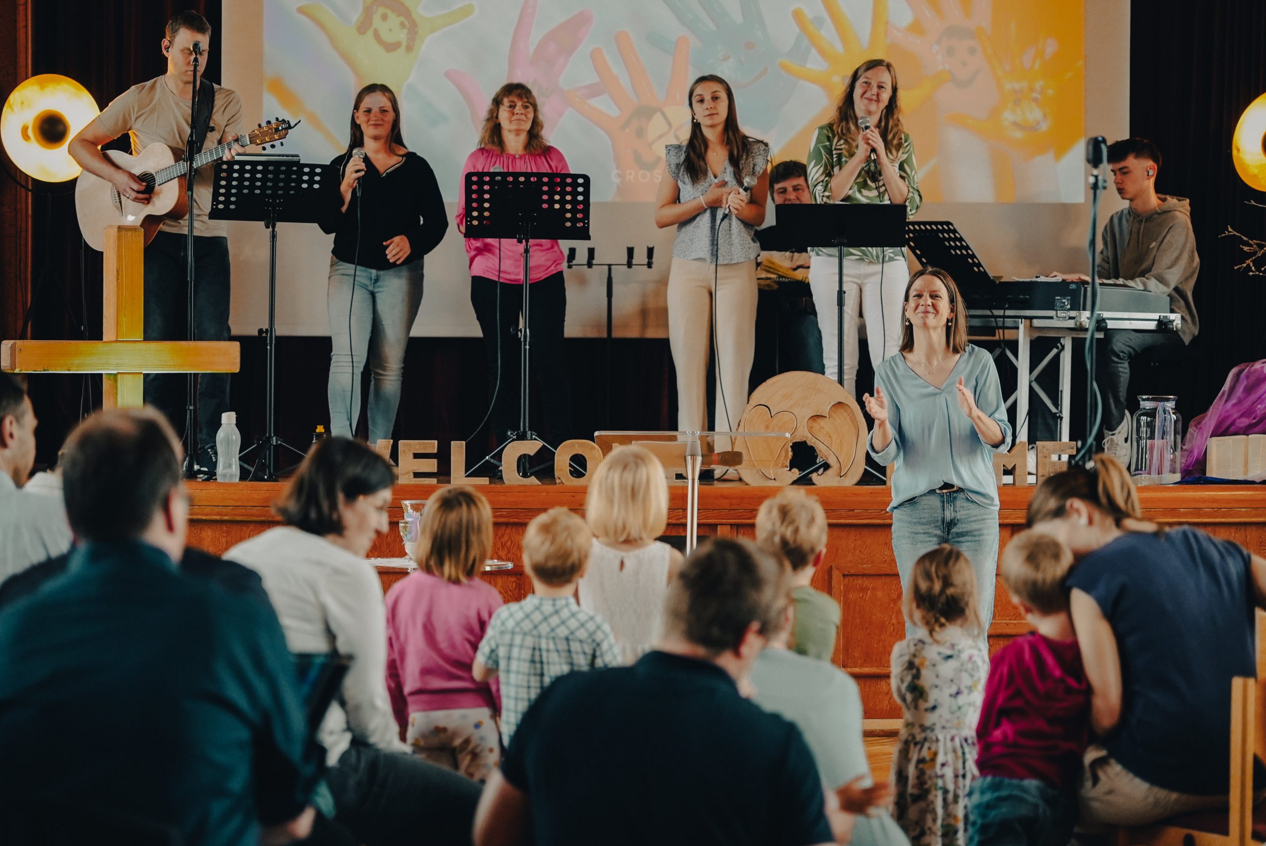 Begegnung in der Crossroads Church